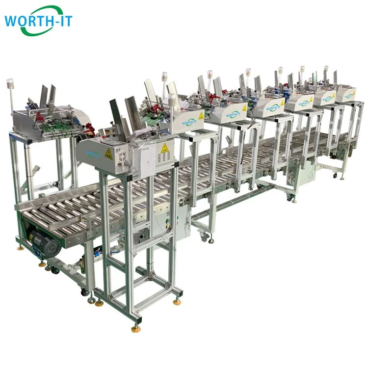 HP papers counting and collate customize line